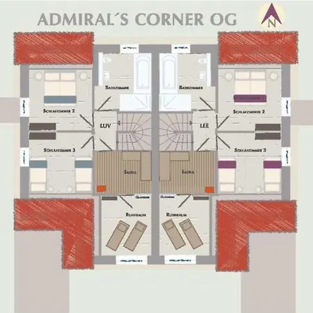 Dom wakacyjny Admirals Corner Lee
